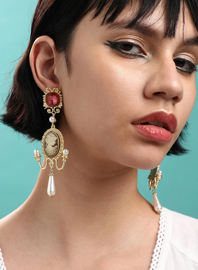SOHI Western Artificial Drop Earring Jewellery