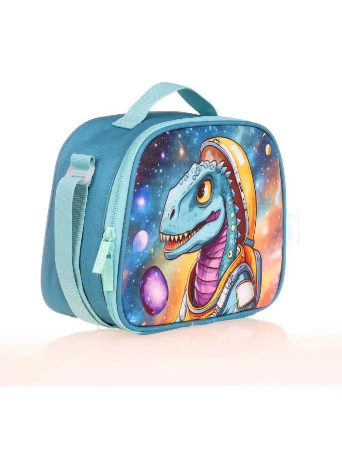 KAUKKO Kids Lunchbox Layer Dinosaur L7184