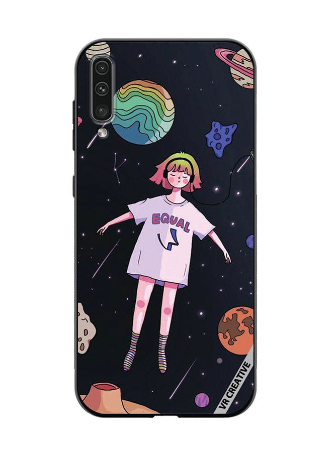VR CREATIVE Protective Case Cover For Samsung Galaxy A70/A70s Galaxy Design Multicolour  - Image 1