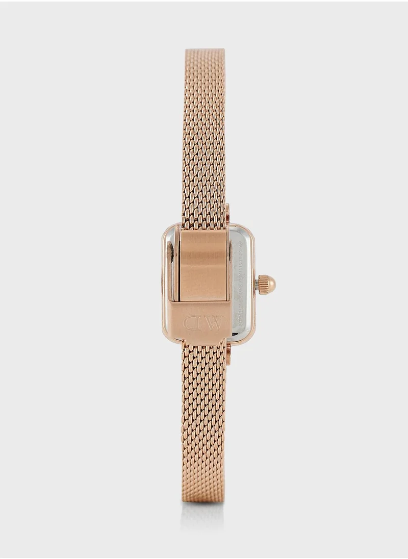 دانيال ولينغتون Quadro Mesh Strap Analog Watch