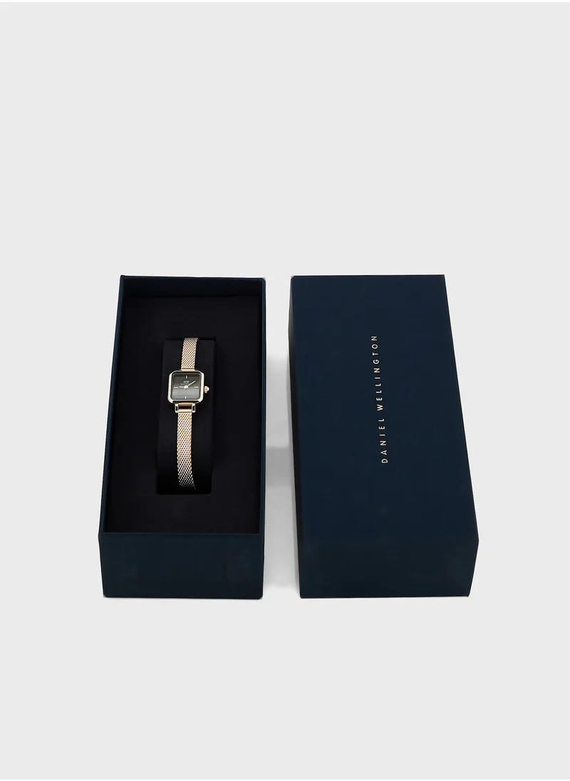 دانيال ولينغتون Quadro Mesh Strap Analog Watch