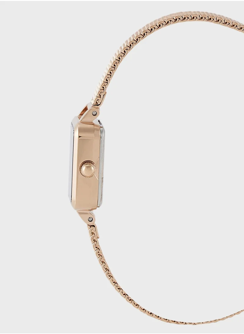 دانيال ولينغتون Quadro Mesh Strap Analog Watch