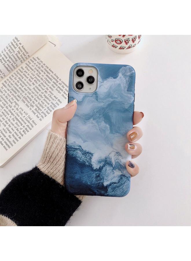 اس-توب جراب لهاتف iPhone 13 Pro Max بنمط مناظر طبيعية مصنوع من مادة TPU بتصنيع IMD - Image 1