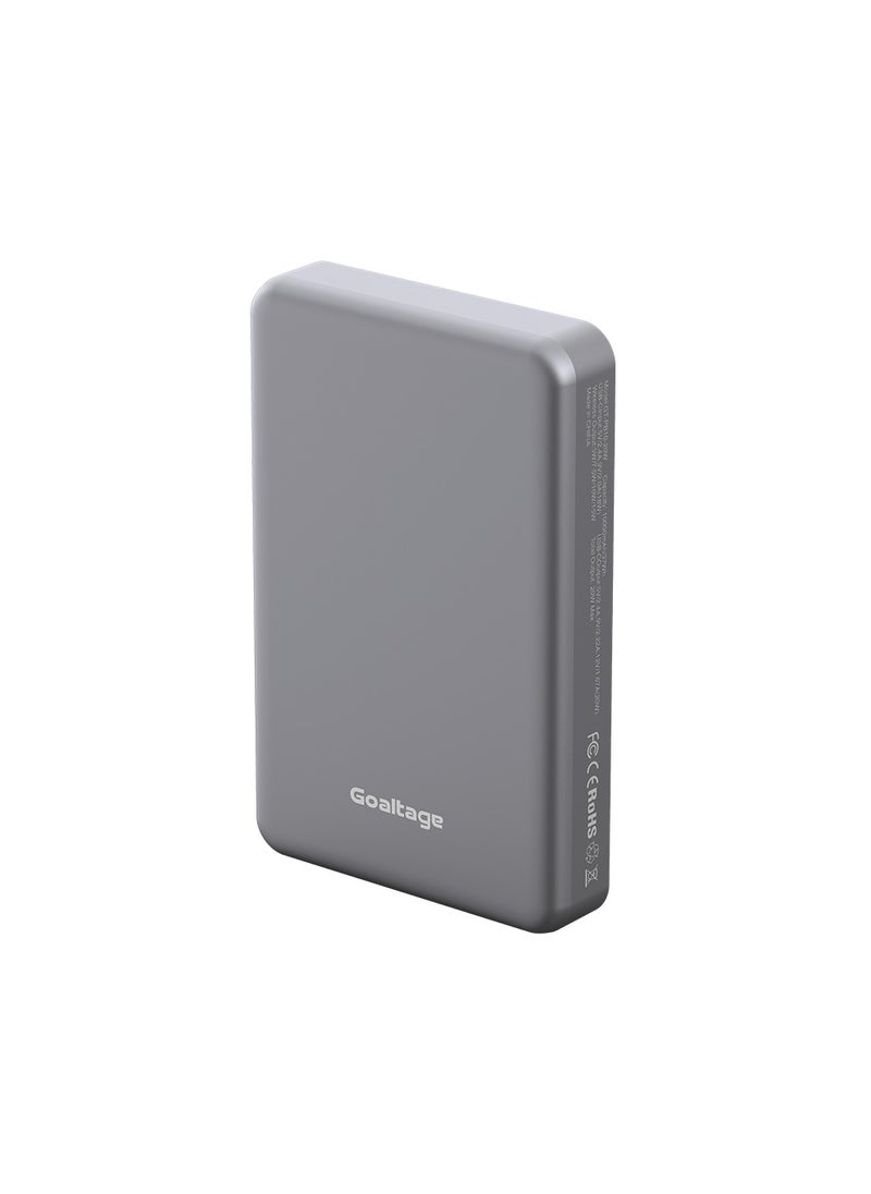 Goaltage - PB10 MagPulse 10K Power Bank 20W with On-Off Switch, Power Indicator, MagSafe Charging Functionality - Image 1