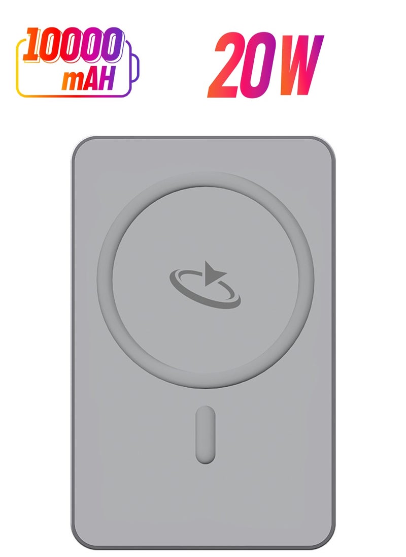 Goaltage - PB10 MagPulse 10K Power Bank 20W with On-Off Switch, Power Indicator, MagSafe Charging Functionality - Image 1