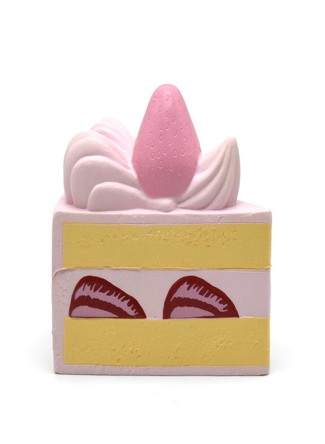 Kiibru Strawberry Shortcake Squishy Birthday Cake Squeeze Colossal Slow Rising Squishies Scented Toy Gift (Pink) - Image 2