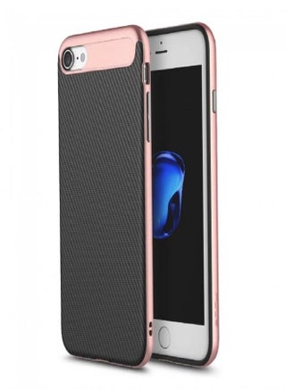 iphone SE 2022/2020 Case Vision Series Hybrid Cover Carbon Fiber Texture Shockproof TPU+PC Material Rose Gold/Black - pzsku/Z170E2FE33332155CBF67Z/45/_/1659208249/5ac88220-f800-40cf-9508-b3d6bd42e894
