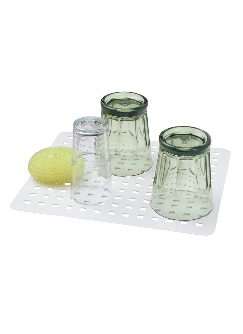 InterDesign iDesign InterDesign Euro Kitchen Protector Regular  White  Sink Mat  - Image 1