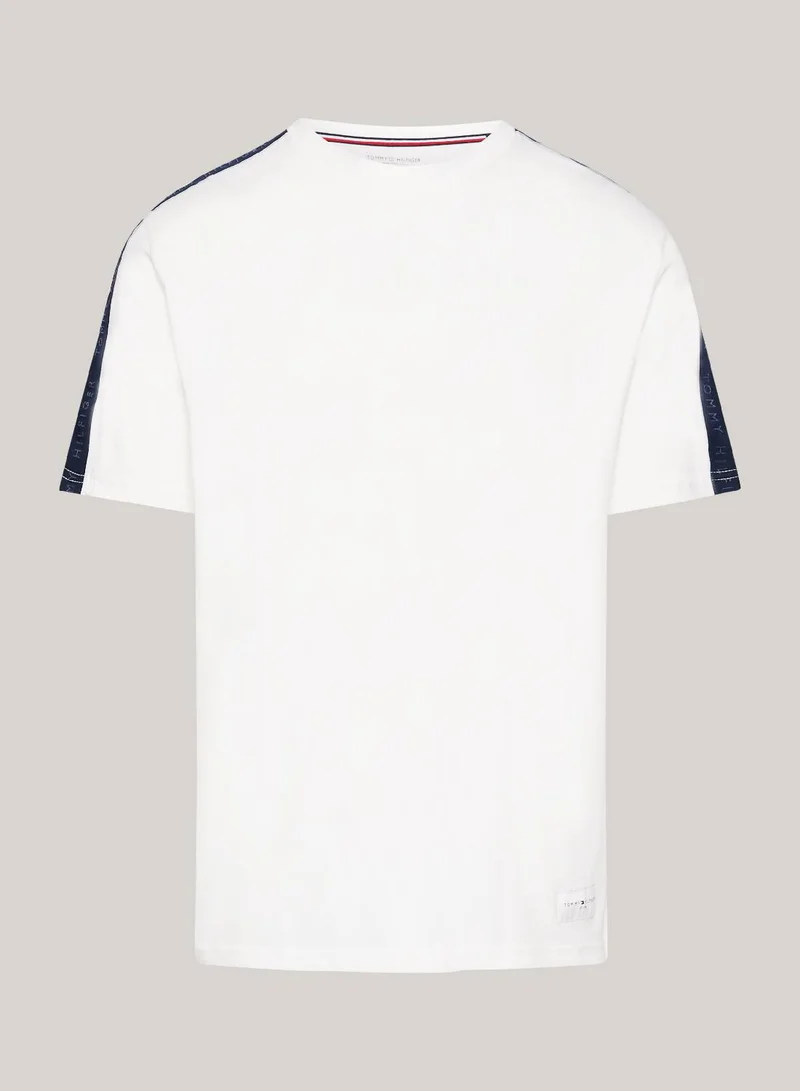 TOMMY HILFIGER TH Established Stripe Sleeve Lounge T-Shirt