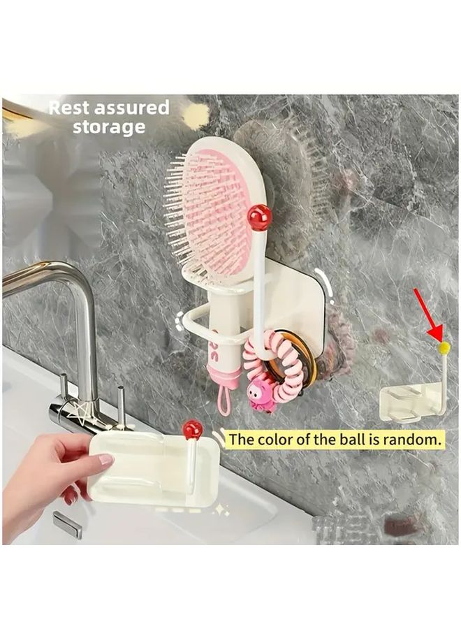 حامل تخزين حائط حليقة الشعر معقوف حليقة الشعر حائط حليقة الشعر 3 قطع - Image 4