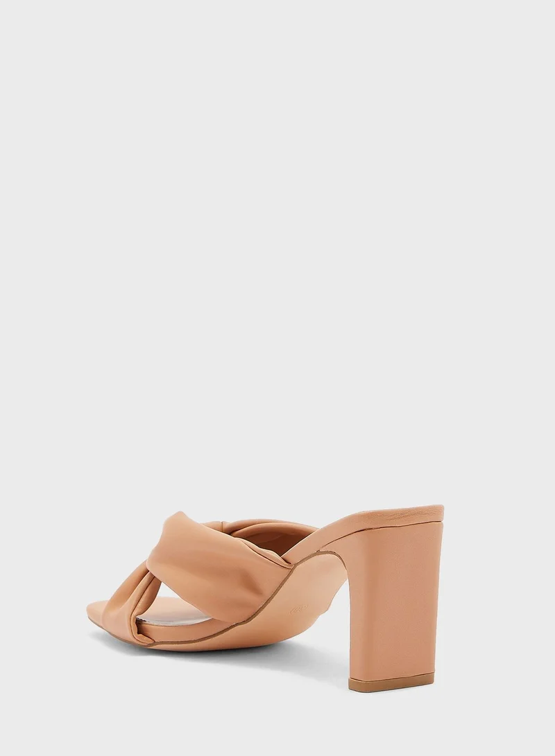 ELLA Bow Detail Mule Sandal