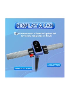 Flash Electric Scooter Motor 350 W, Battery Life of 30 km, Folding Electric Scooter for Adults, Maximum 25 km/h, Maximum Load of 120 kg, 36 V 7.5/10.4 Ah  - Image 5