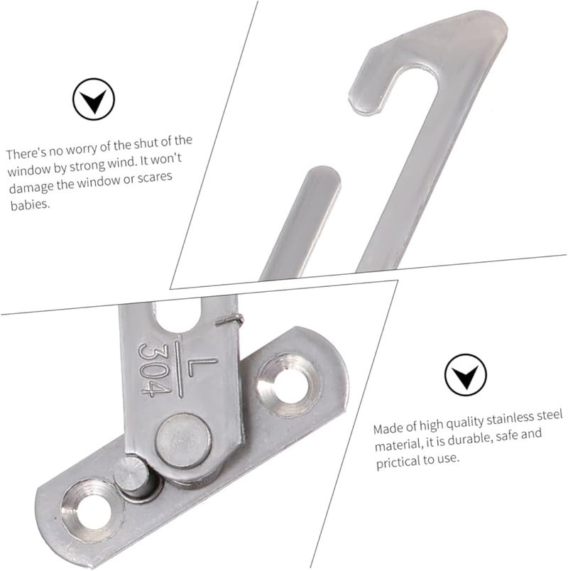 Stainless Steel Window Lock Child Safety Restrictor For Upvc Sliding Casement Doors - Image 4
