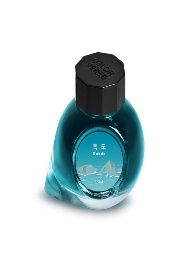 Colorverse Project - Korea Special Series Part 1 - No. 044 Dokdo (15ml) Fountain Pen Ink - Image 1