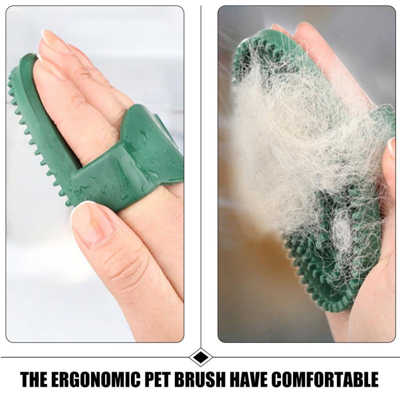 Large Pet Grooming Brush With Soft Rubber Tips For Dog Cat Bathing Massage And Shedding - Image 5