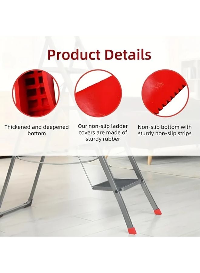 8PCS Anti Slip Ladder Step Pads Home Use Safety Accessories - Image 5