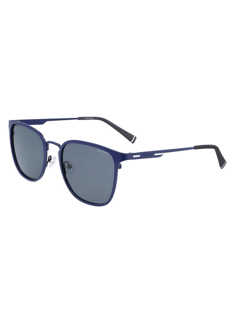 NAUTICA - حافة معدنية كاملة مربعة NAUTICA SUN N4650SP 5521 (420) لون كحلي غير لامع - Image 1