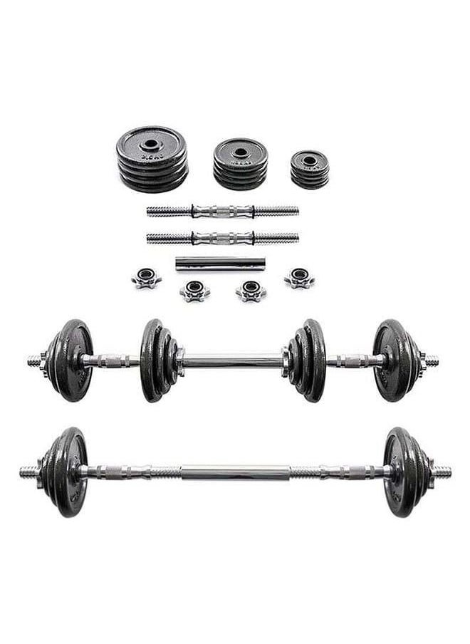 ALCOACH - Iron dumbbell set 20 kg - Image 1