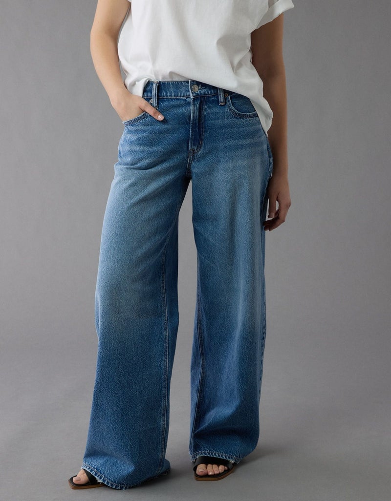 American Eagle AE Strigid Low-Rise Ultra Wide-Leg Jean - Image 1
