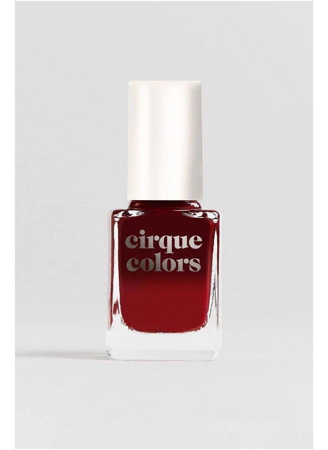 Cirque Colors - Thermal Temperature Color Changing Mood Nail Polish Rothko Red 0.37 Fl. Oz. (11 Ml) Vegan Crueltyfree Nontoxic Formula - Image 1