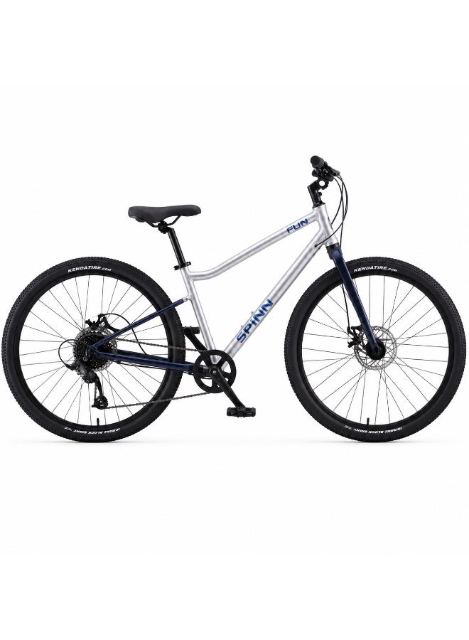 SPINN Fun 8D 20-Inch  Kids & Teens | 20-Inch Wheel Size | Adjustable Seat | 8-Speed Disc Brake | Storm Blue - Image 1