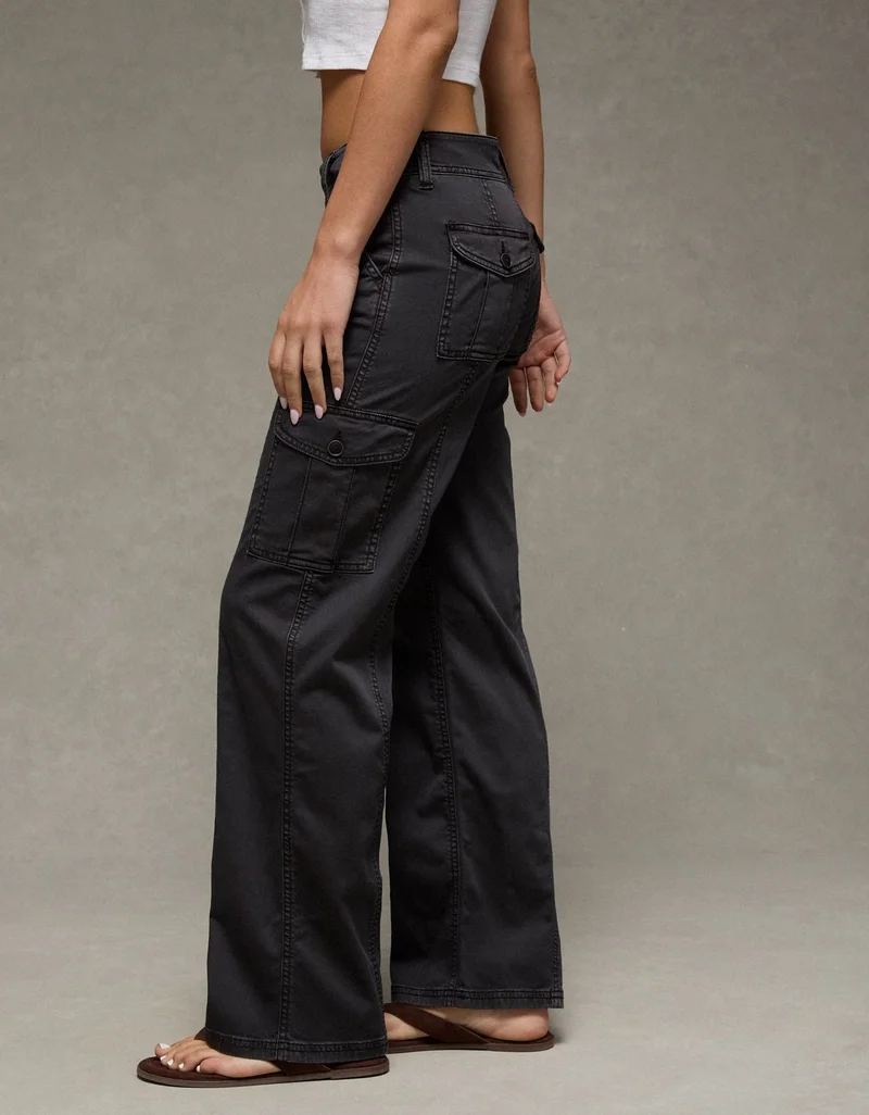 American Eagle  AE Low-Rise Cargo Stovepipe Pant for Women | Best Price UAE