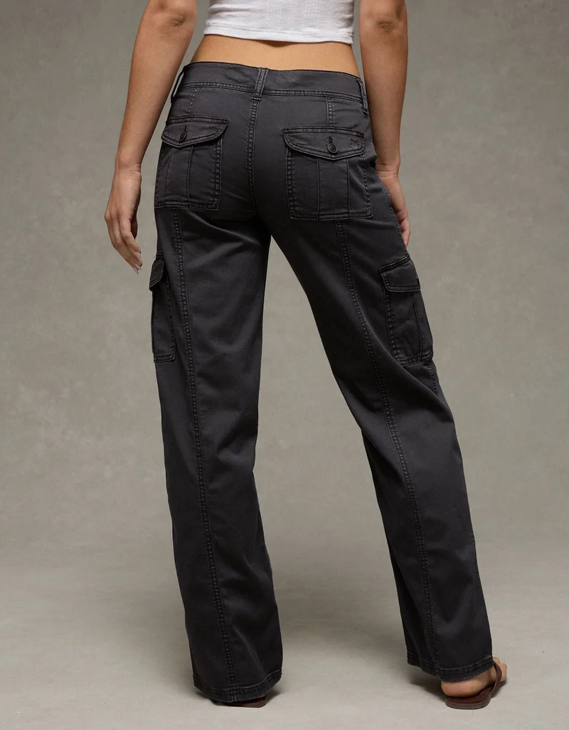 American Eagle  AE Low-Rise Cargo Stovepipe Pant for Women | Best Price UAE
