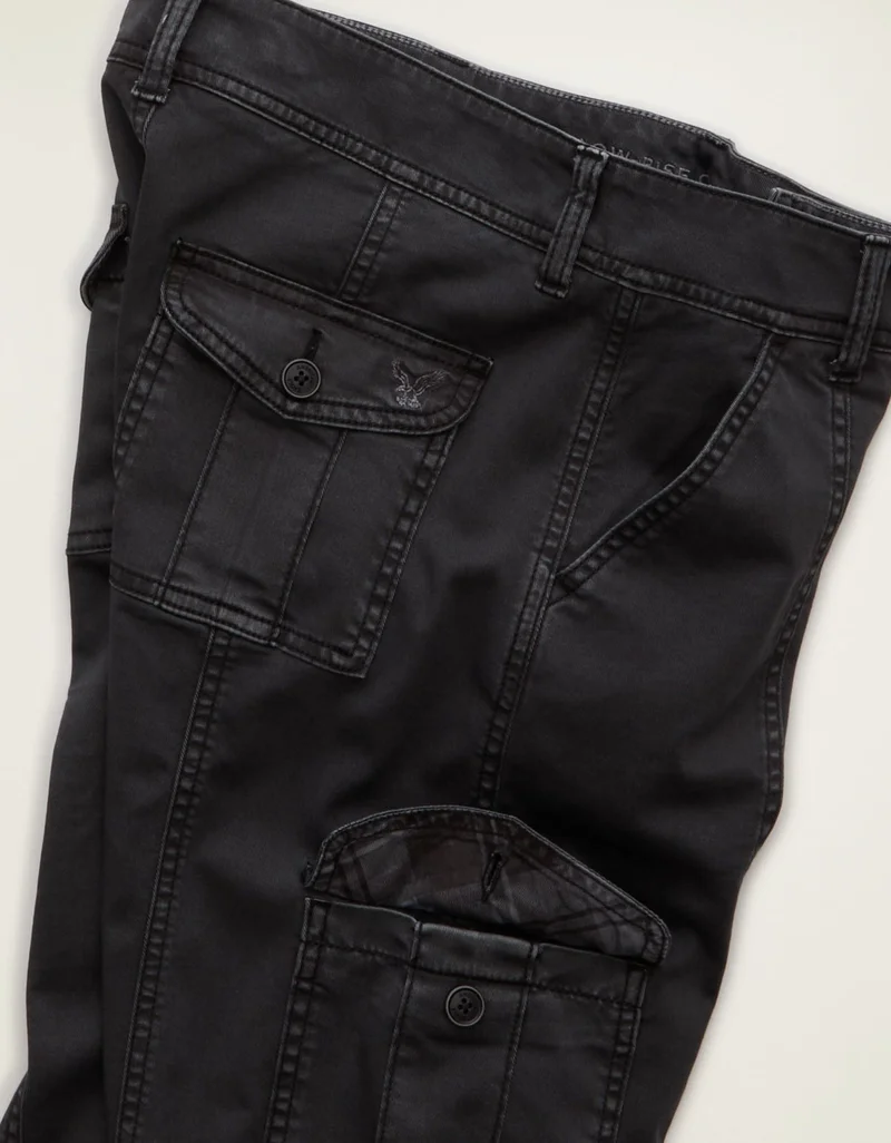 American Eagle  AE Low-Rise Cargo Stovepipe Pant for Women | Best Price UAE