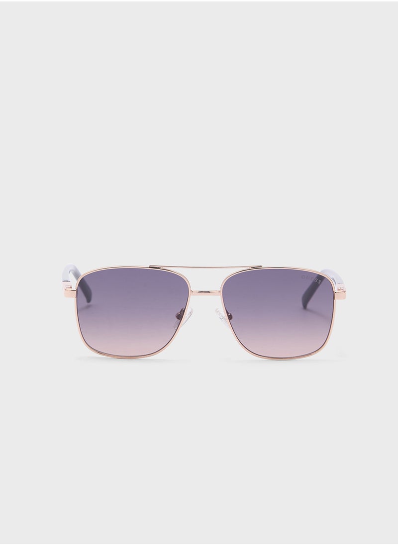 GUESS Gu304028B54 Aviator Sunglasses  - Image 2