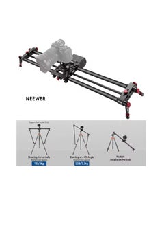 Generic Neewer Motorized Camera Slider ER1-120cm with Remote Controller Carbon Fiber Track Rail with Mute Motor/Time Lapse Video Shooting  - Image 2