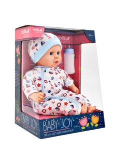 Baby Joy 15 inch Baby Doll With Sleeping Eyes Bottle & Dummy from Peterkin gift for kids of Age above 18 months - pzsku/Z170F4C9702BBE85CD2A2Z/45/_/1732082614/58ac54e0-272f-4f91-979c-adb9cdb7799f