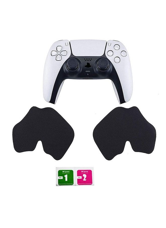 Anti-Skid Sweat-Absorbent Controller Grip for Sony ps5 Controller Sticker Cover Accessory Professional Textured Soft Rubber Pads Handle Grips for ps5 Controller Game Controller Protective Sticker