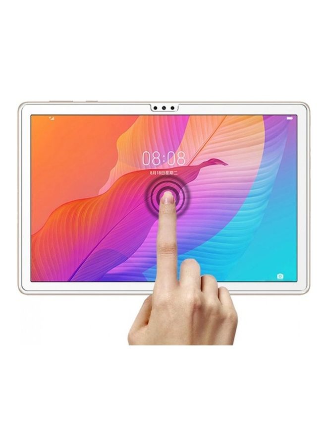 NIBEMINENT 2-Piece Tempered Glass Screen Protector Set For Huawei MatePad T 10s Clear  - Image 3
