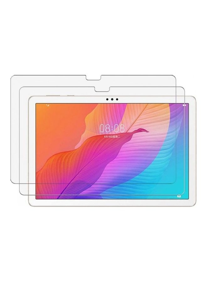 NIBEMINENT 2-Piece Tempered Glass Screen Protector Set For Huawei MatePad T 10s Clear  - Image 1