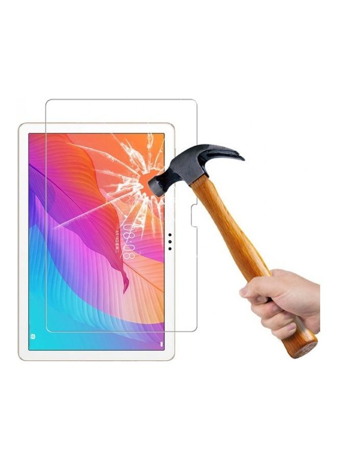 NIBEMINENT 2-Piece Tempered Glass Screen Protector Set For Huawei MatePad T 10s Clear  - Image 4