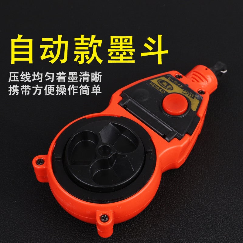 Woodworking Tools Line Ink Bucket Site Measurement Scriber Hand Roll Line Woodworking Scriber - Image 3