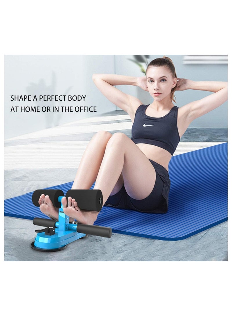 Arabest Sit Up Bar for Floor - Portable Sit Up Assistant Device with 2 Suction Cups and 4 Height Adjustable, Strong Self-Suction Sit Up Bar for Home Exercise - Image 2