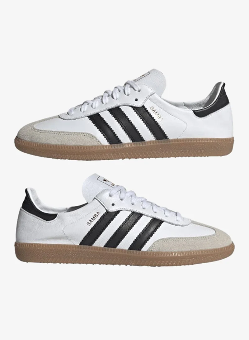 اديداس اوريجينالز سامبا ديكن أبيض سنيكرز رجالي 13