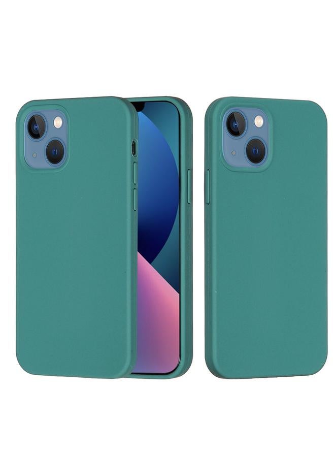 اس-توب جراب لهاتف iPhone 14 من السيليكون بلون سادة - Image 1