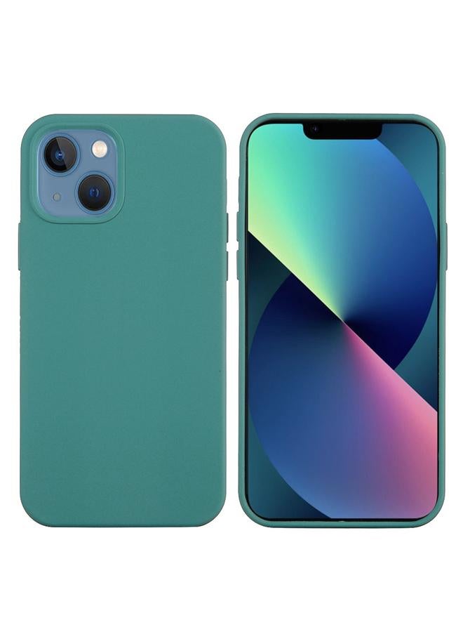 اس-توب جراب لهاتف iPhone 14 من السيليكون بلون سادة - Image 2