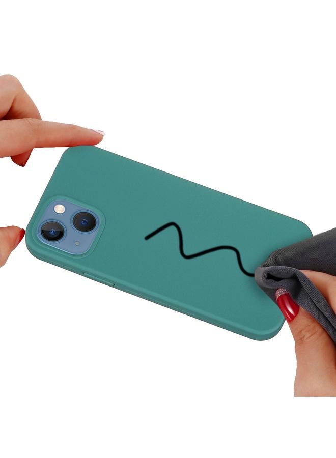 اس-توب جراب لهاتف iPhone 14 من السيليكون بلون سادة - Image 5