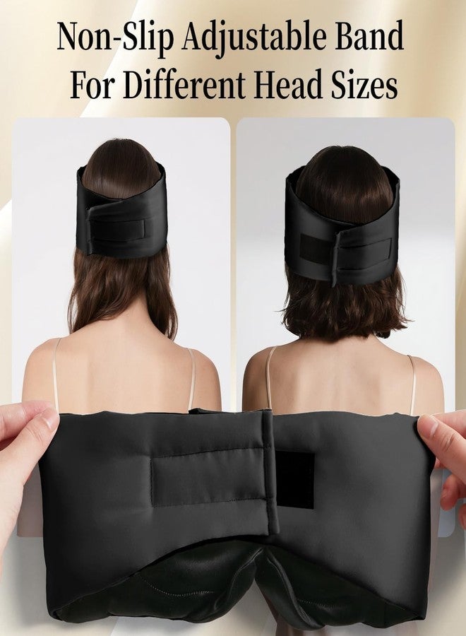 USlixury® 3D Contoured Silk Sleep Mask – Total Blackout, Zero Eye Pressure - Image 5