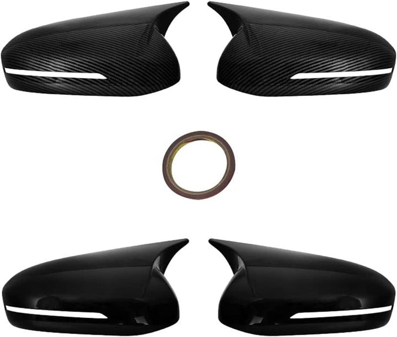 Wivplex Carbon Fiber Rearview Mirror Cover for Kia K5 Optima - Image 2