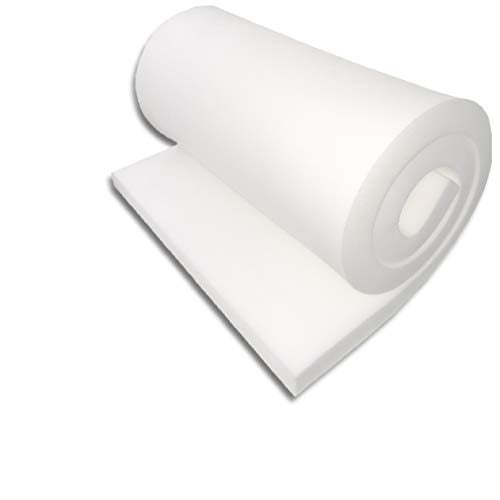 FoamTouch Upholstery Foam Cushion High Density 1" Height x 30" Width x 72" Length - Image 1