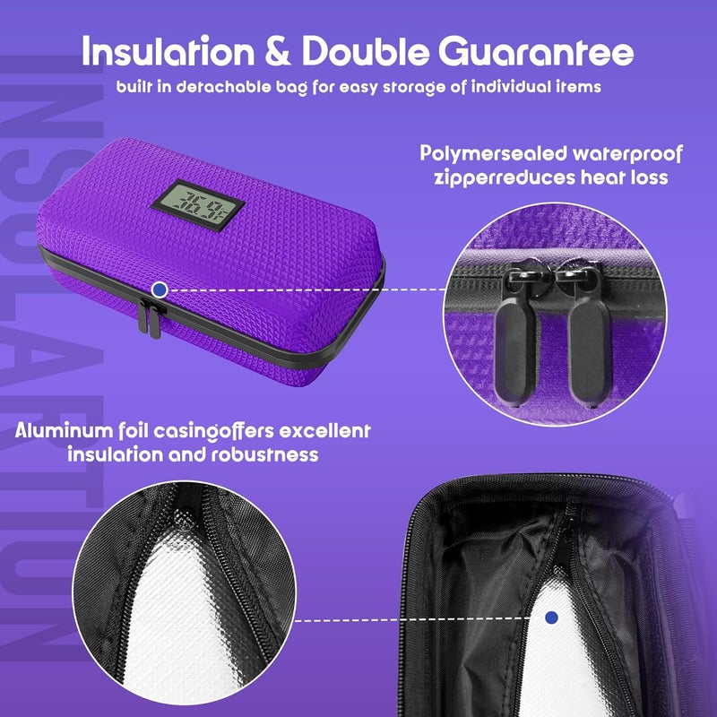 CAILOS Insulin Cooler Travel Case TSA Approved Refrigerated Medicine Cooling Bag with Ice Pack for Diabetes Care Supplies - Image 5