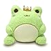 Cuddle Barn PlushGoals  Wawa The Prince Super Soft Cute Kawaii Froggie Collectible Stuffed Animal Plush Toy 9 inches - Image 4