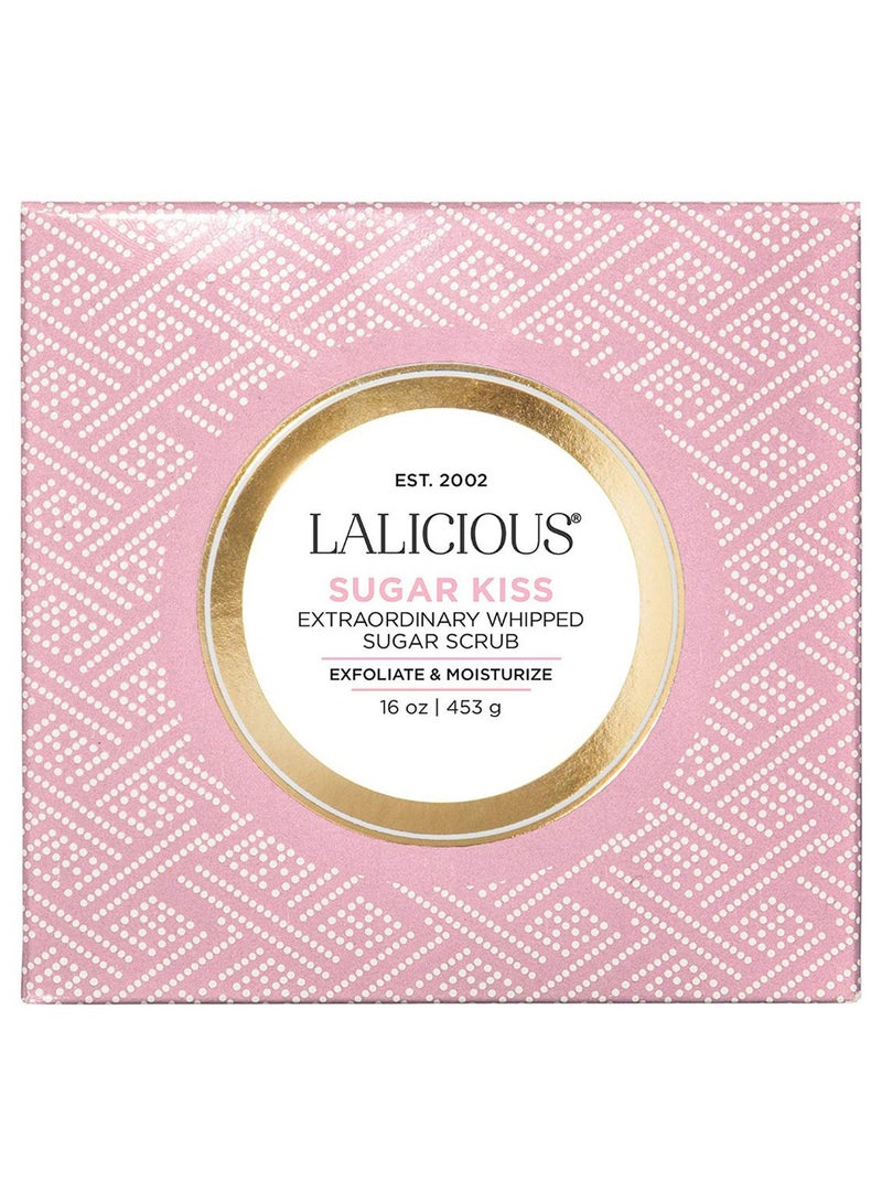 LALICIOUS Extraordinary Whipped Cane Sugar Body Scrub With Coconut Oil And Honey Scrub - Image 2