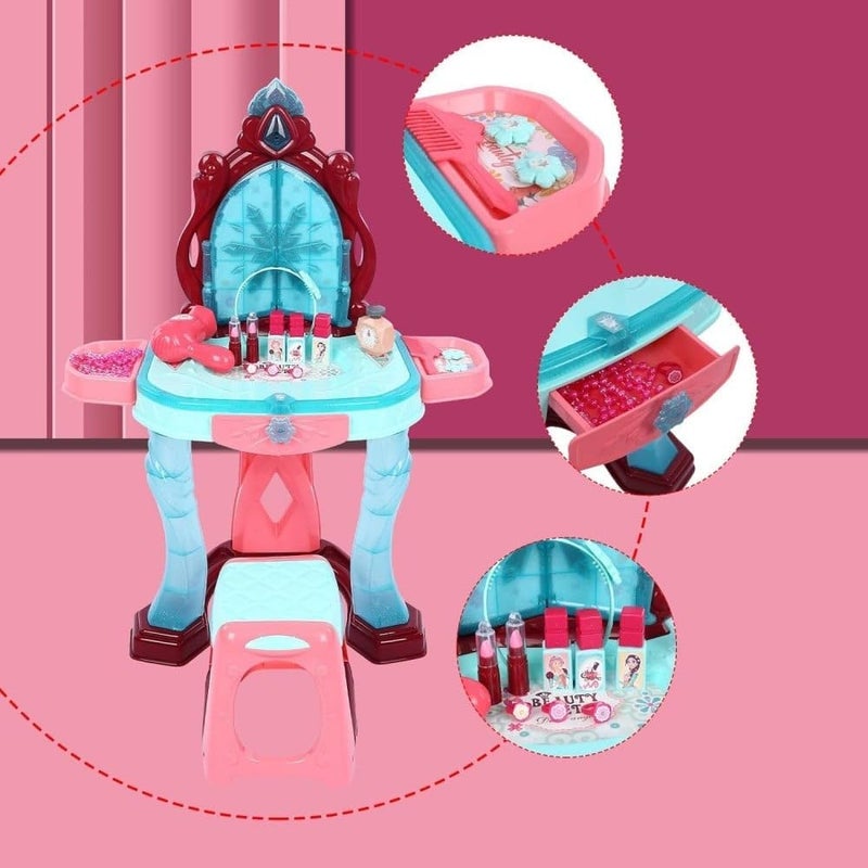 Leno toys Doll & Toy Set – Girls Hairstyle Toy with Lighted Mirror, Suitable for Kids 3 to 8 Years Old - Image 4
