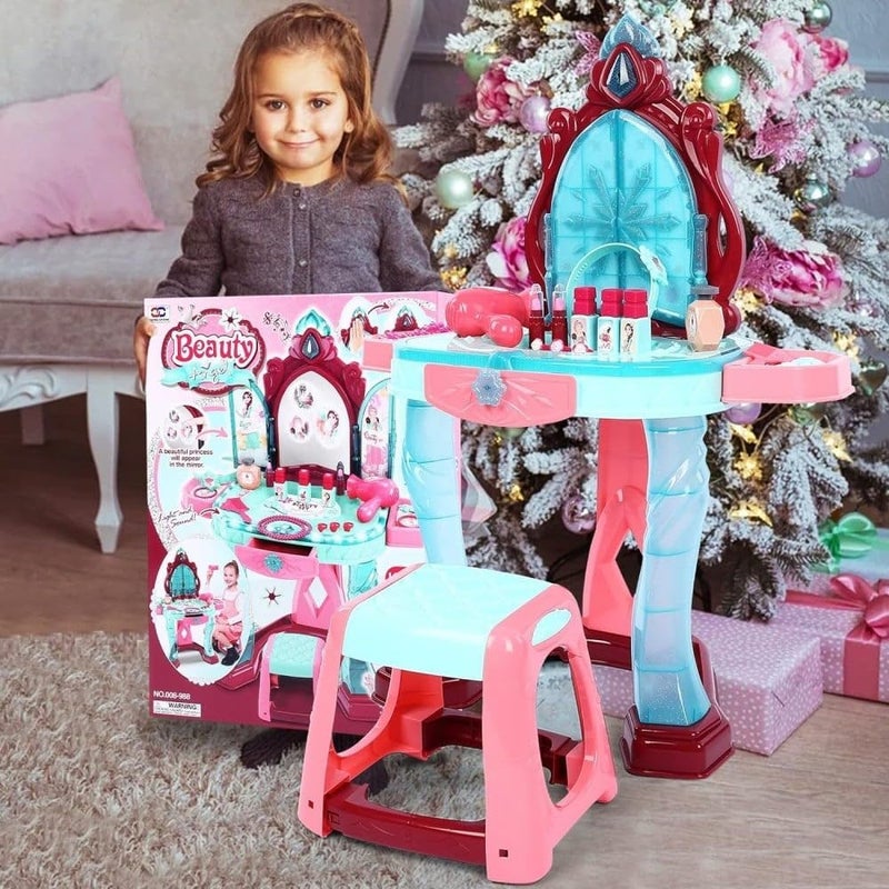 Leno toys Doll & Toy Set – Girls Hairstyle Toy with Lighted Mirror, Suitable for Kids 3 to 8 Years Old - Image 3