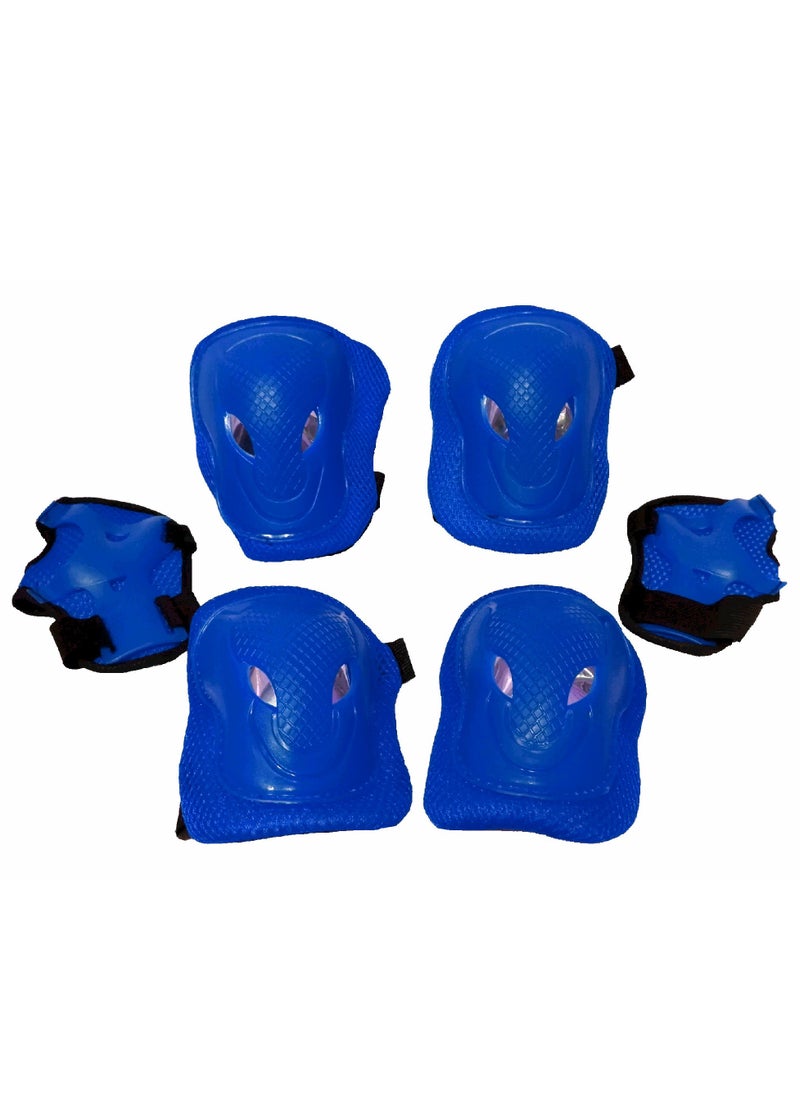 Generic G-140 Adults Protective Gear Set 6PCS for Skating Cycling Scooter, Blue  - Image 4